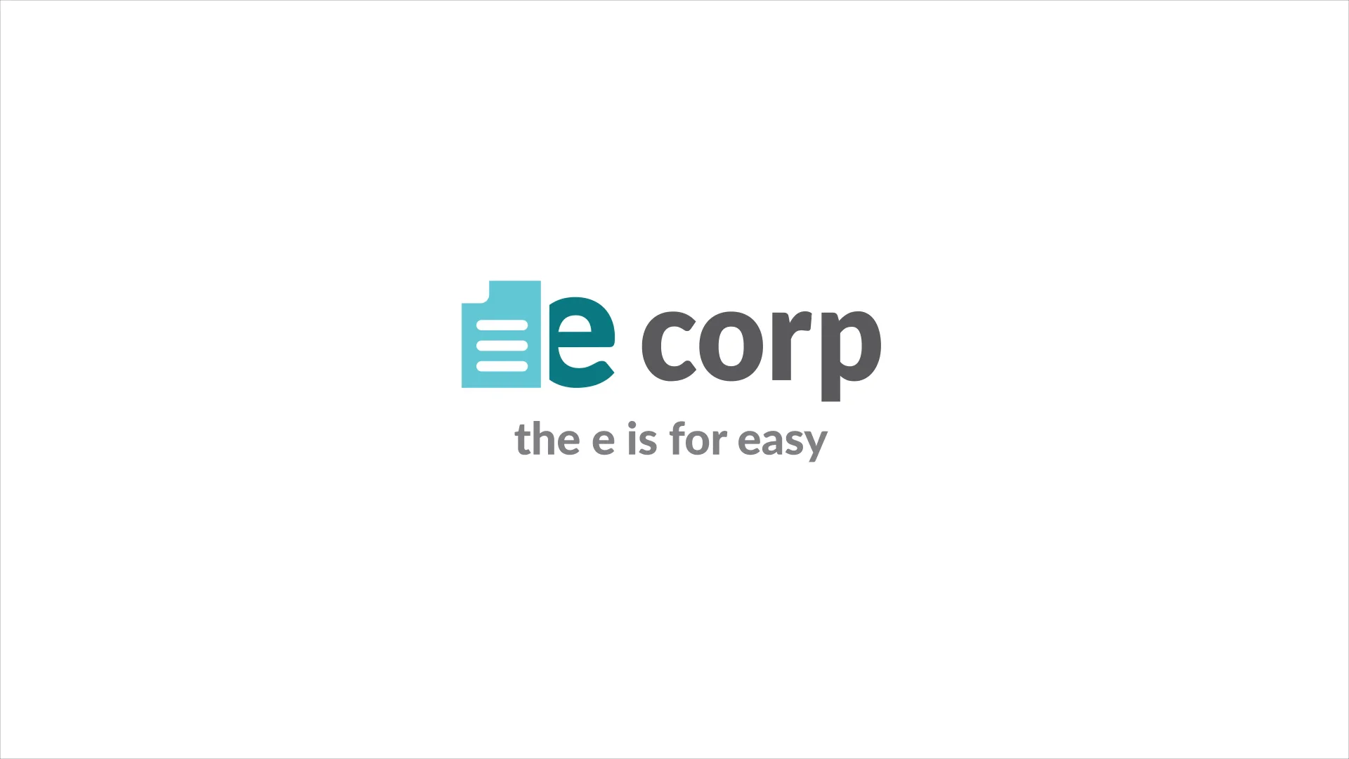 What is ecorp? on Vimeo