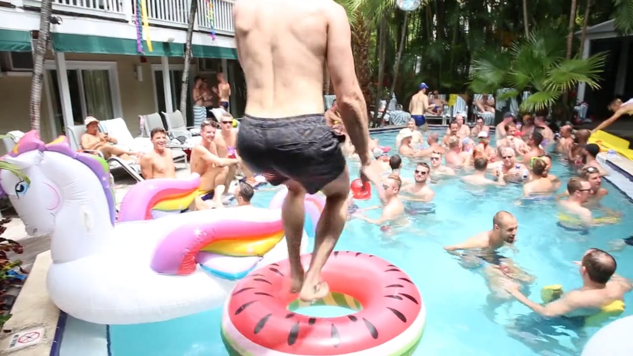 Hot Naked Pool Parties Island House Resort Key West On Vimeo