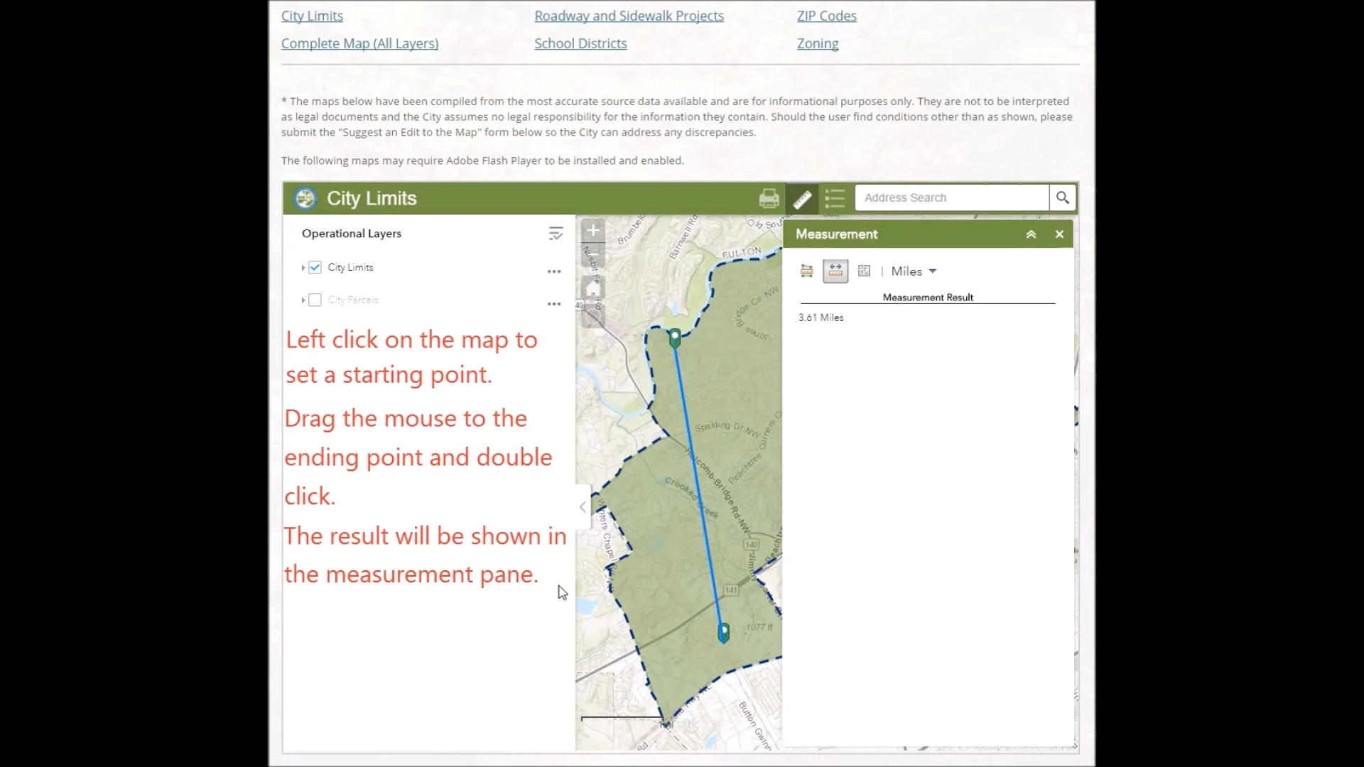 Measuring on the Map on Vimeo
