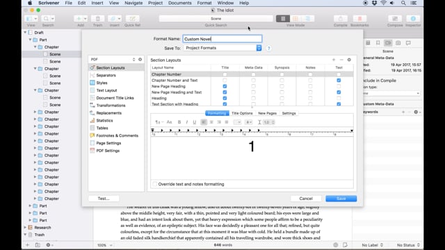 Compiling Your Work Part 4 – Custom Compile Format