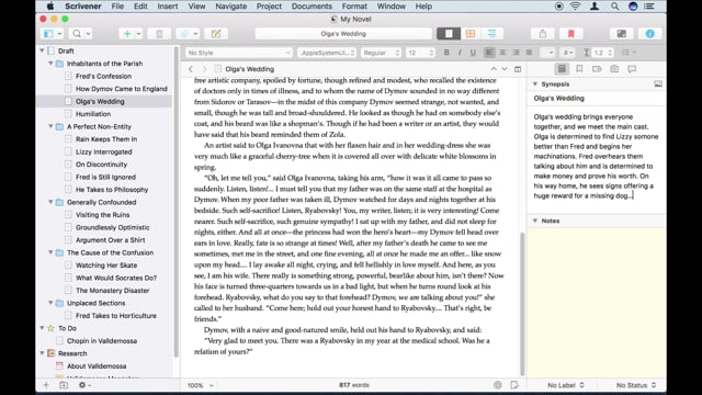 An Introduction to Scrivener