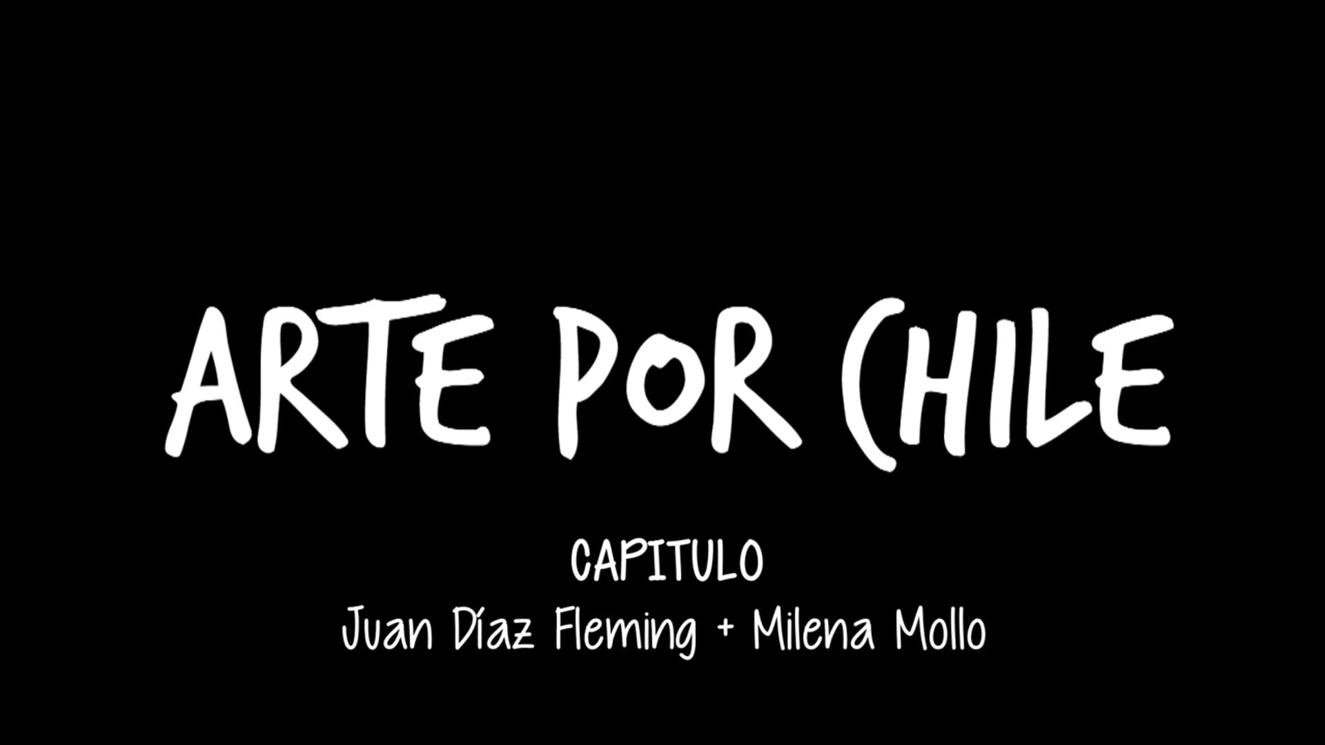 Arte por Chile - Arica & Iquique // Juan Díaz Fleming  & Milena Mollo