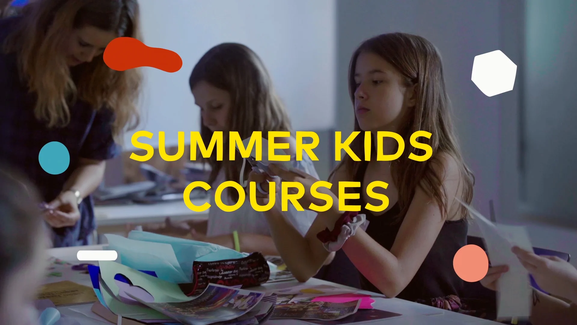 Summer Kids Courses: el campamento de verano para pequeños creativos  