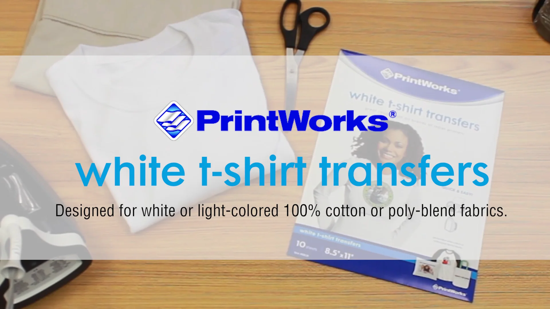 Light Fabric Transfers by PrintWorks