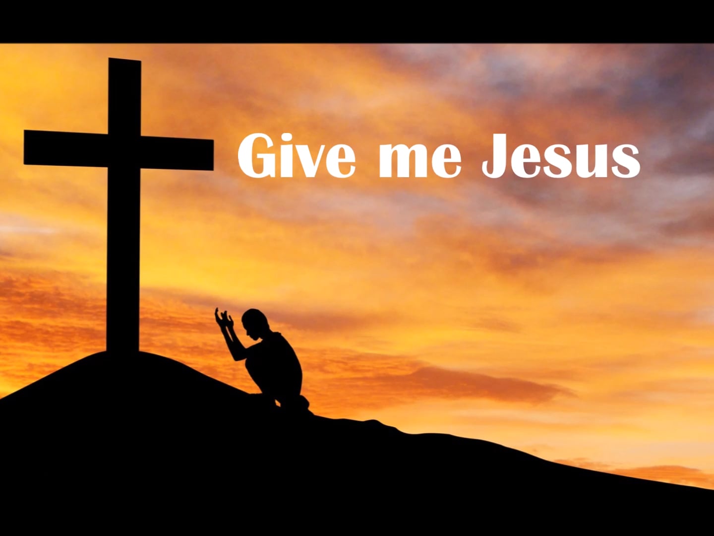 Matt Stinton and Bethel Music Give Me Jesus (lyrics) on Vimeo