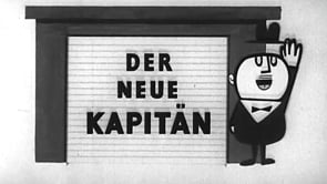 Kapitaen - Cartoon character drives imaginary car 1958