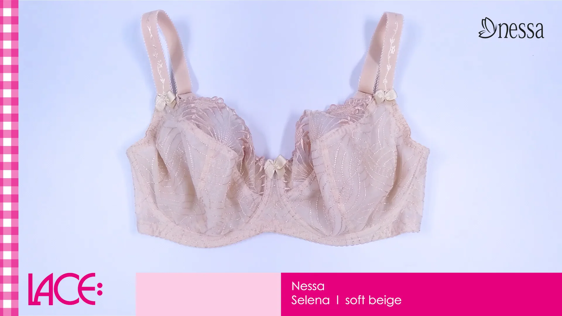 Nessa Selena Soft Bra Sherbet Pink  Lumingerie bras and underwear for big  busts