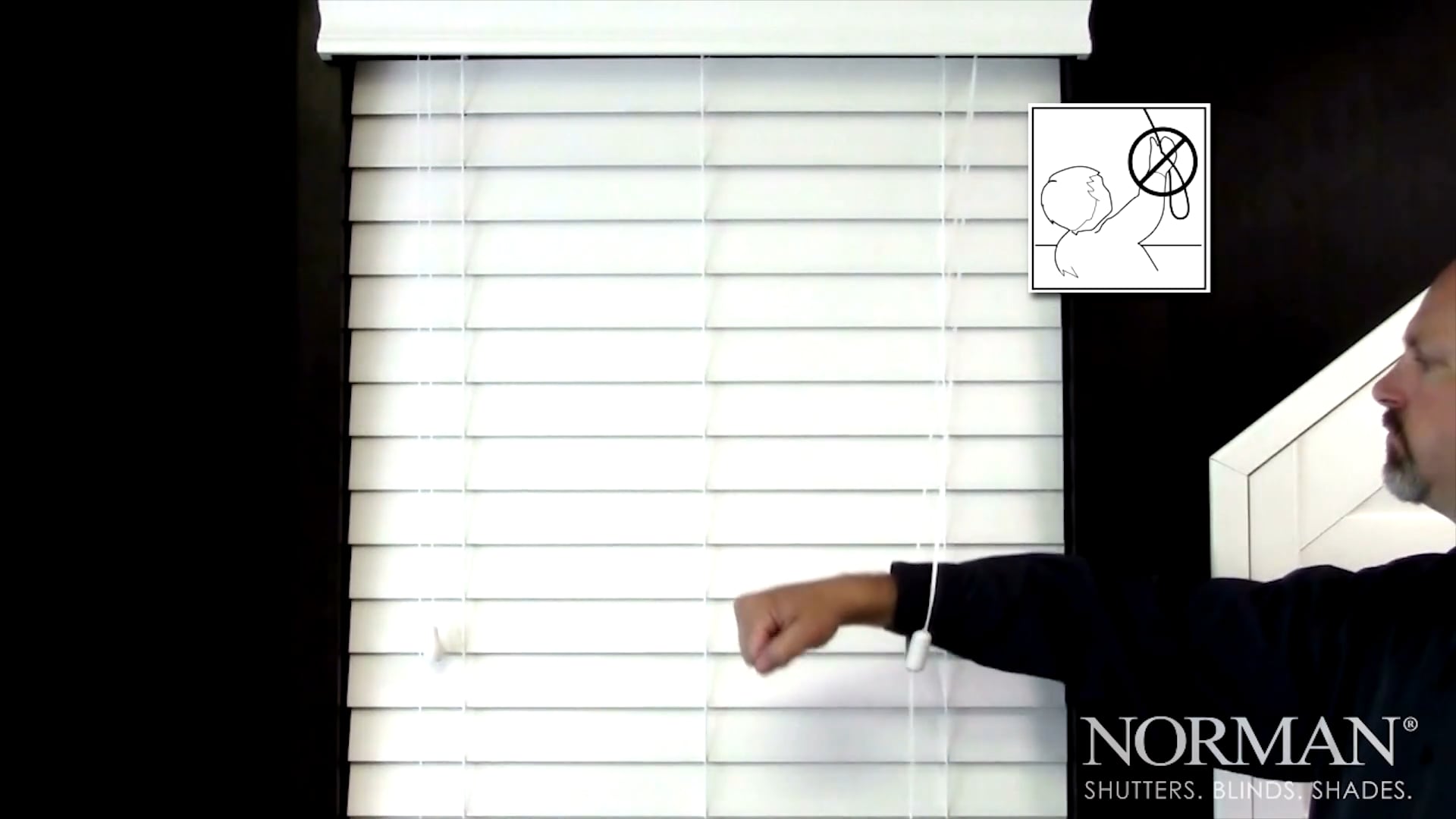 Norman® Child Safe Cord Release Device for Horizontal Blinds