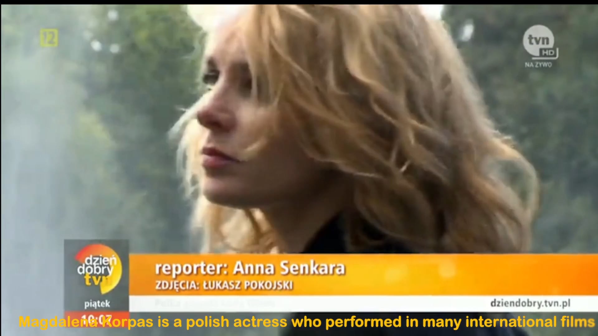 Reportage & Interview for TVN ( English subtitles)