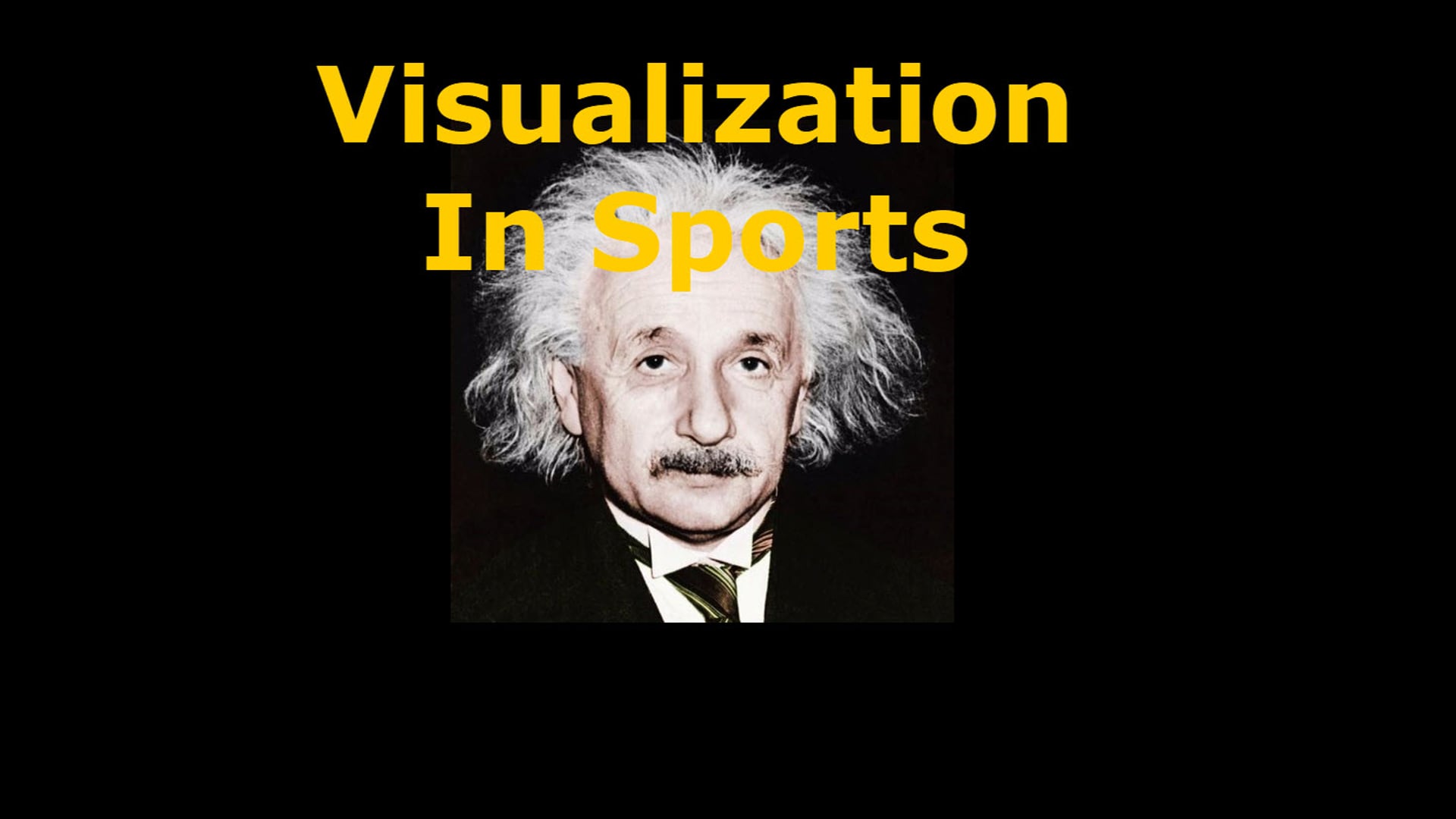 Visualization In Sports