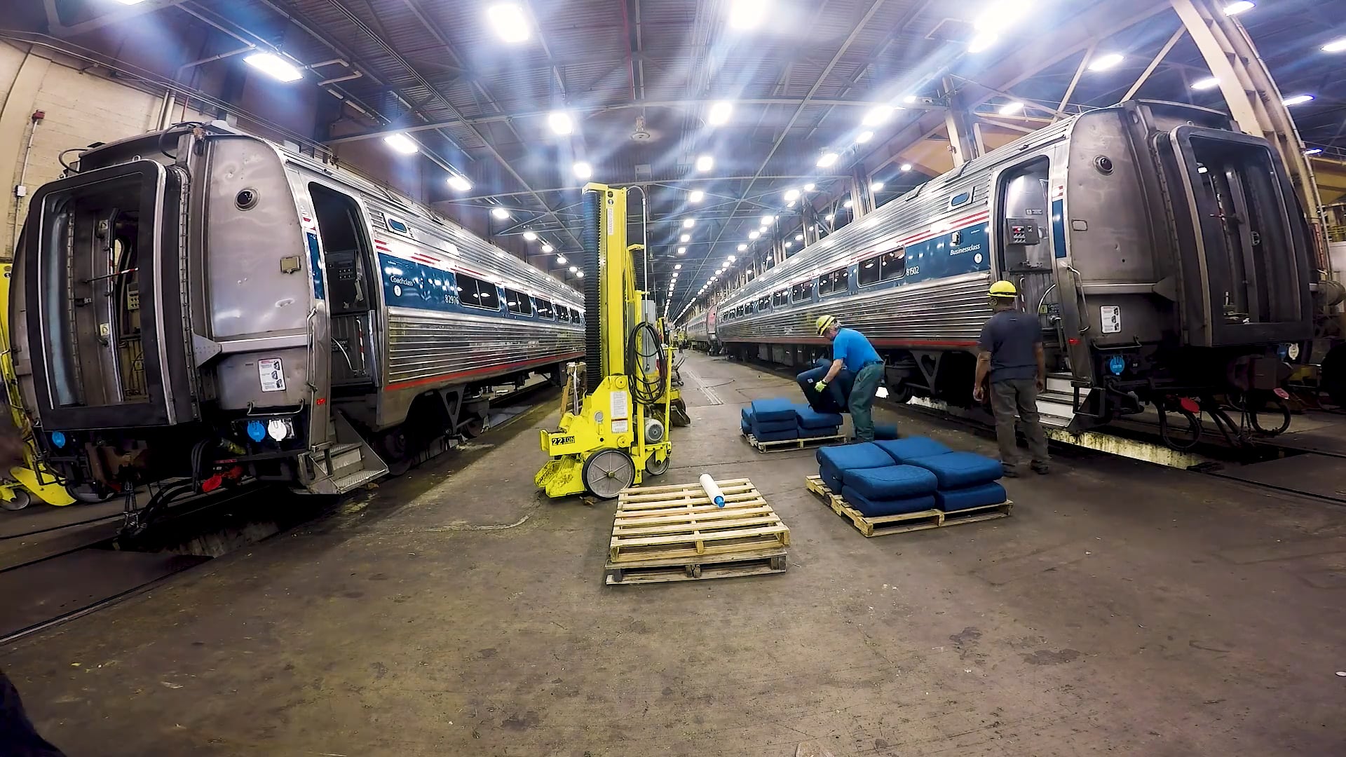 Amfleet Timelapse with music | We’re Enhancing the Customer Experience ...