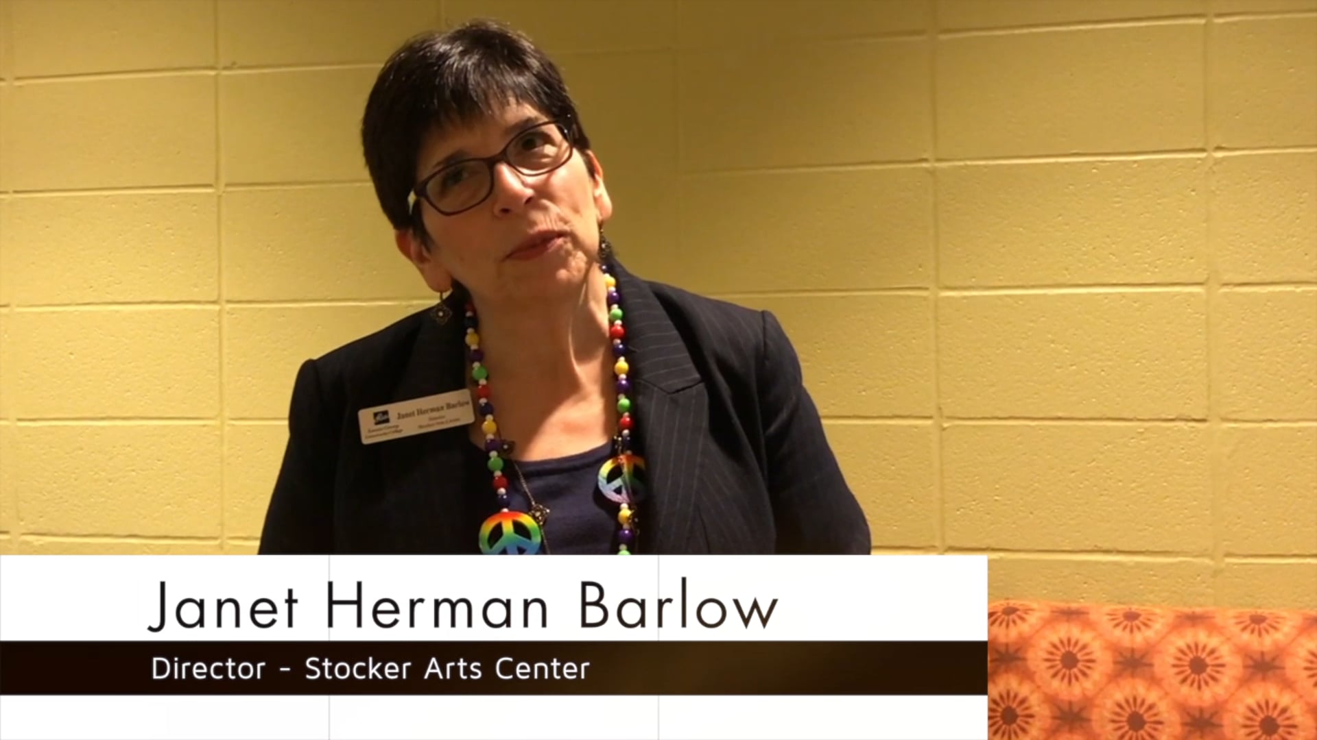 Presenter for Stocker Arts talks ArtReach