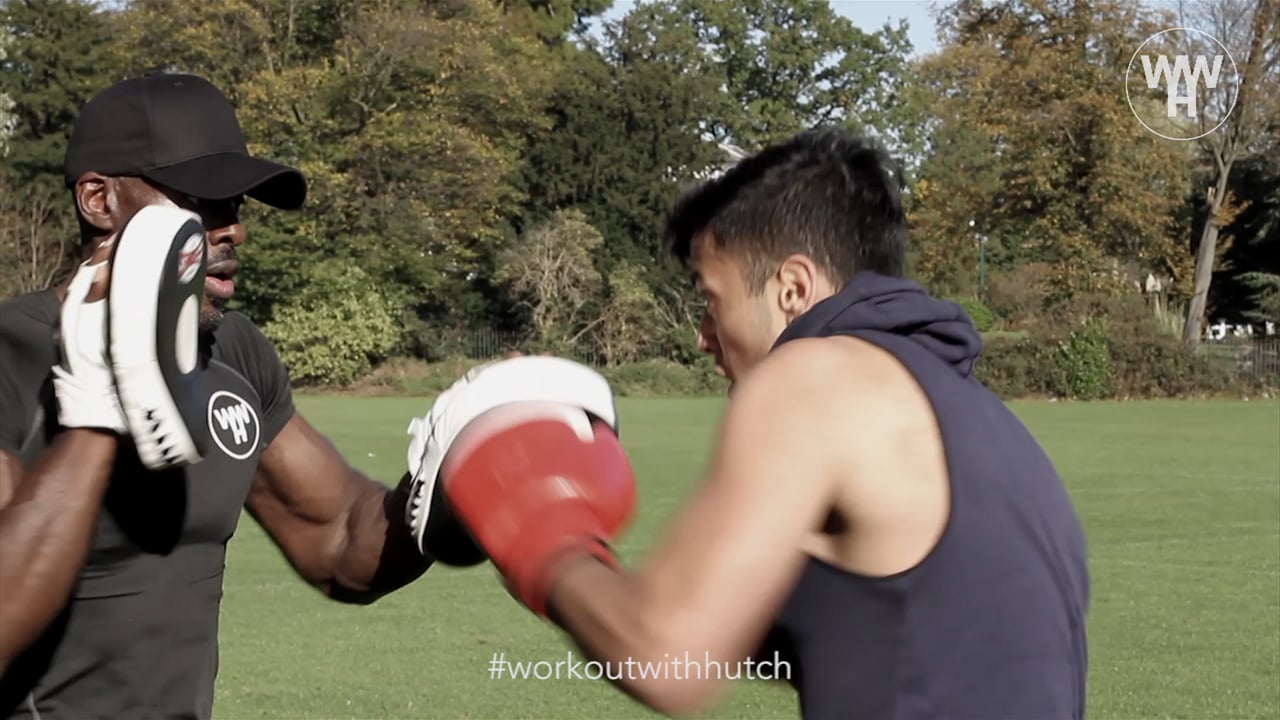 Work Out With Hutch Pad Work