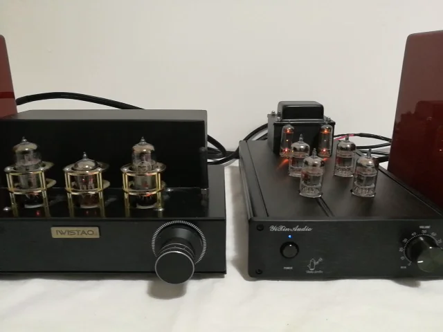 IWISTAO Tube Preamplifier Pure with Shigeru Wada Circuit Tube 12AX7 12AU7  6Z4 Rectifier