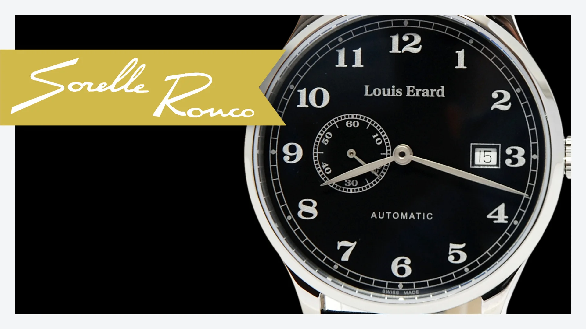 Louis Erard 1931 40 mm Watch in Silver Dial