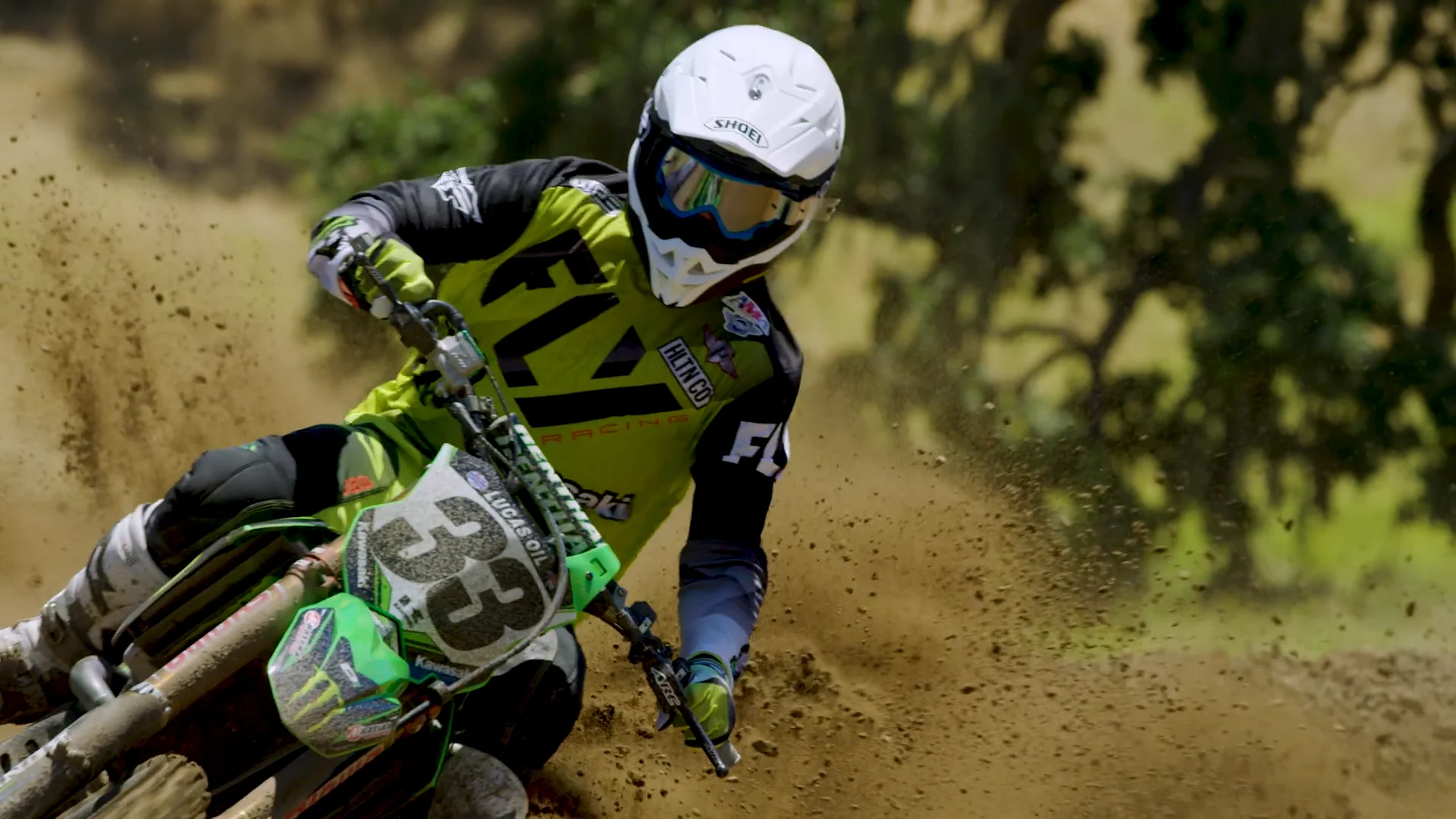 Shoei VFX-Evo Josh Grant Helmet Yellow/Black - MotoDirect.com