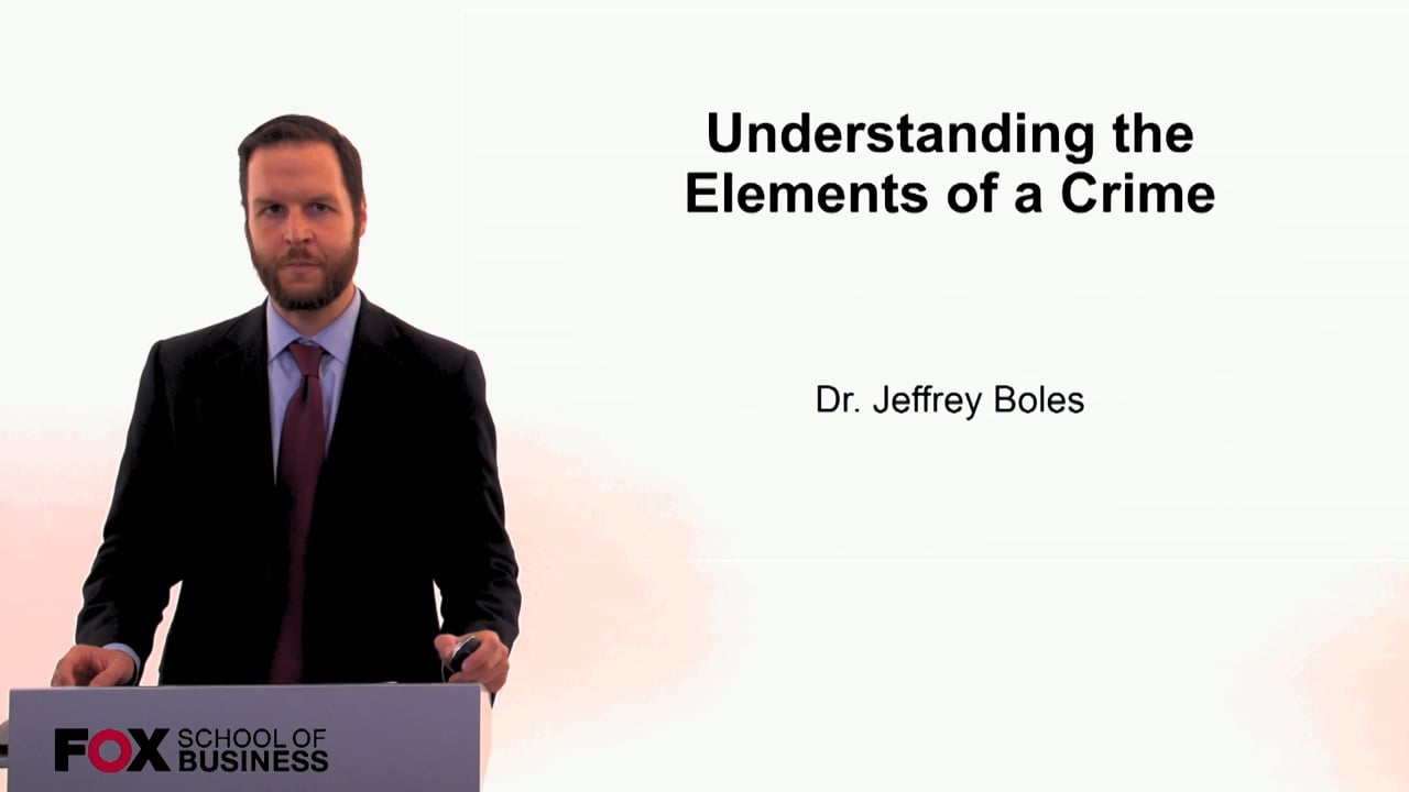 Login to view Understanding the Elements of a Crime