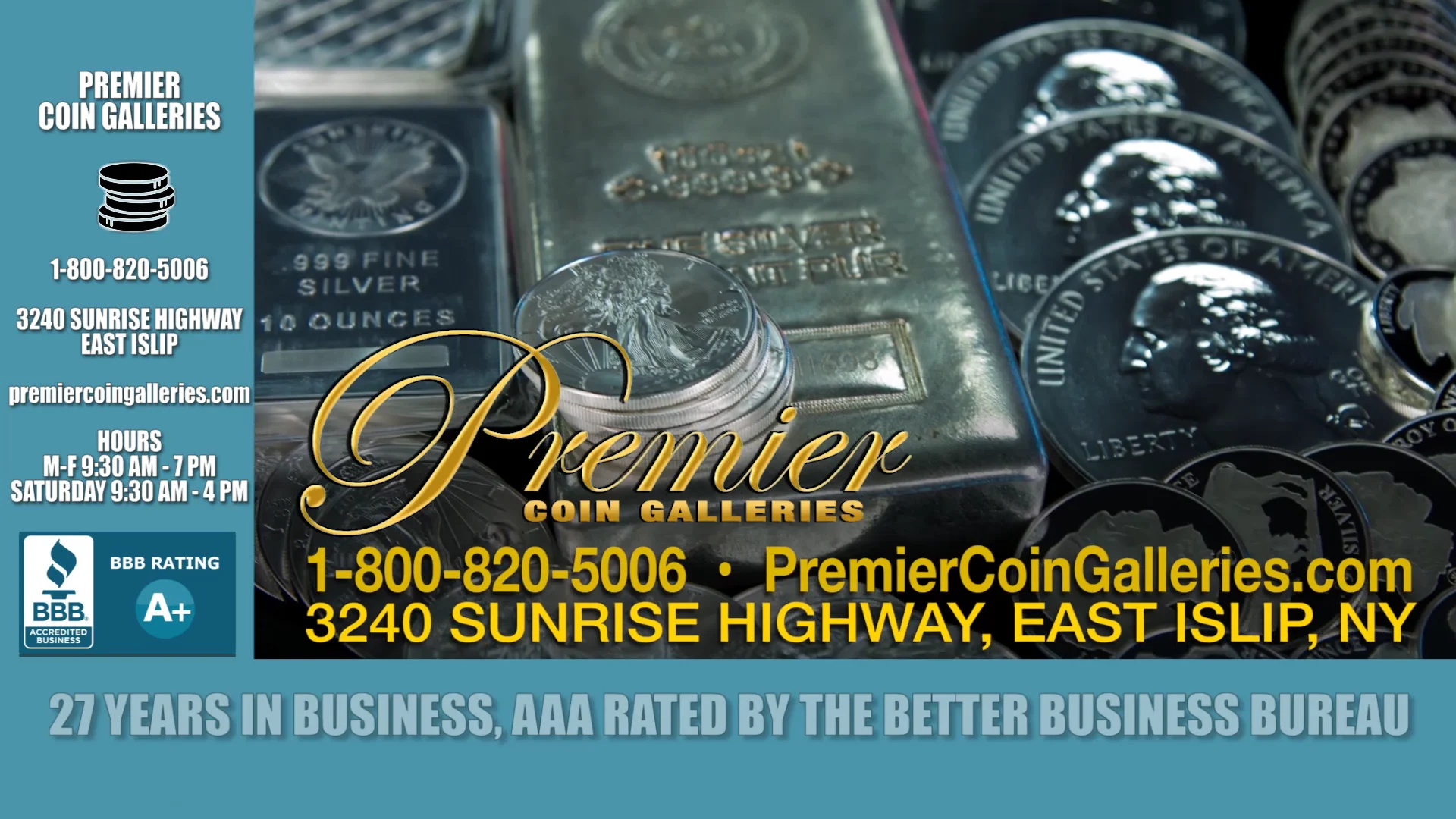 Premier Coin Gallery MP Marketing