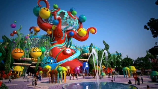 theme park showreel