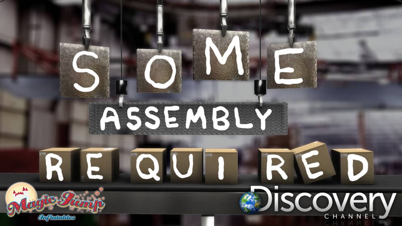 Learn How Inflatable Bounce Houses Are Made Discovery Channel Some