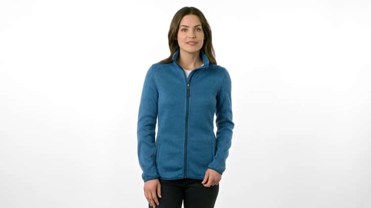 Port Authority® Ladies Sweater Fleece Jacket L232 on Vimeo