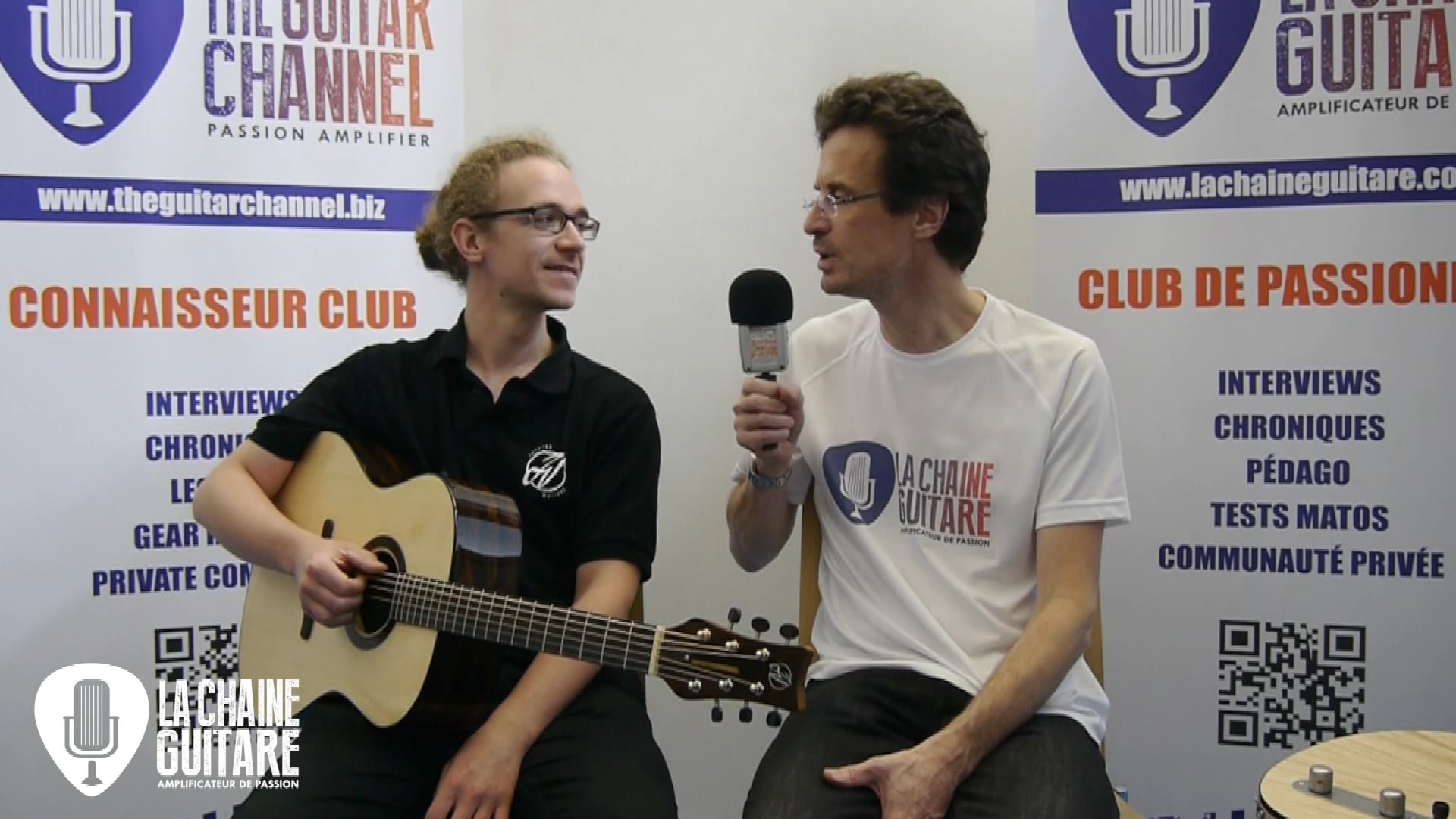 Interview Jérôme Vander Maren (JV Guitars) - Issoudun 2017 on Vimeo