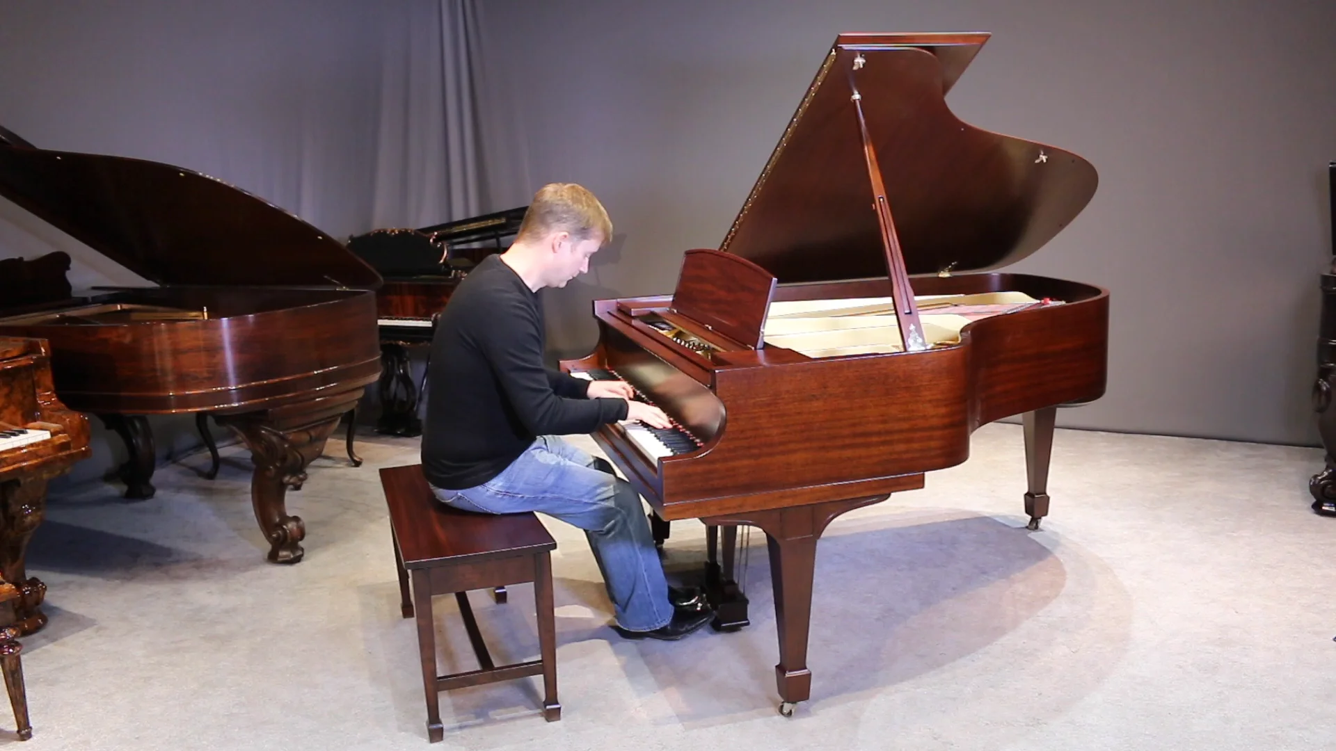 1934 Lester Grand White Christmas - Antique Piano Shop, Inc.