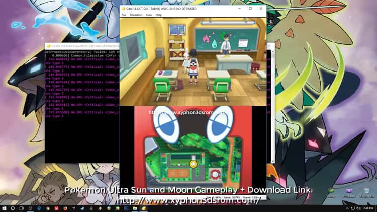 Pokémon Ultra Moon - Decrypted 3DS ROM & CIA - Download