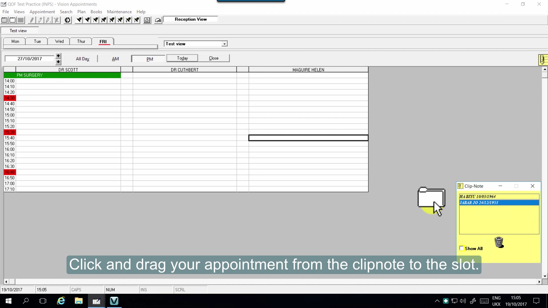 Appointments - clipnote on Vimeo