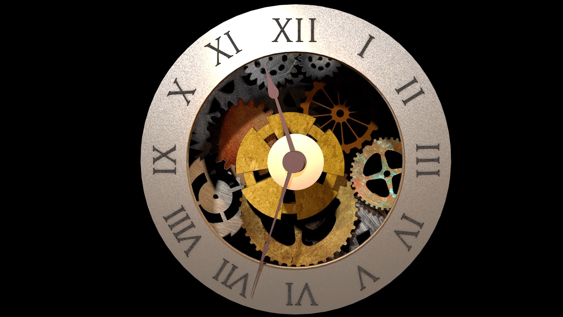 Personal Project: 3D Animation - Haywire Clock