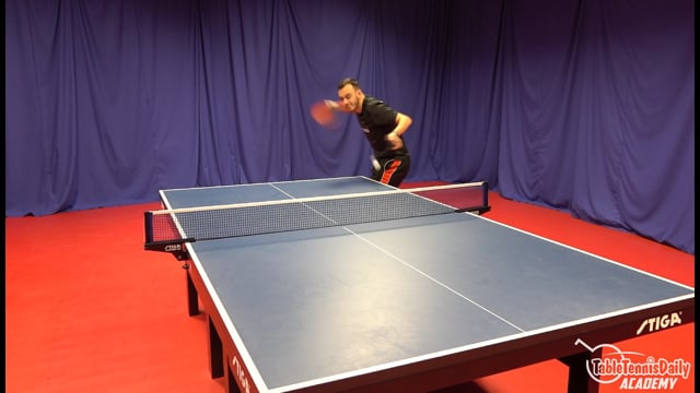 The Short Topspin Serve