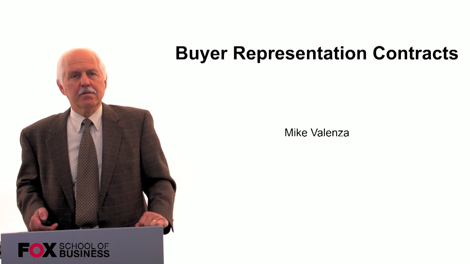 Buyer Representation Contracts