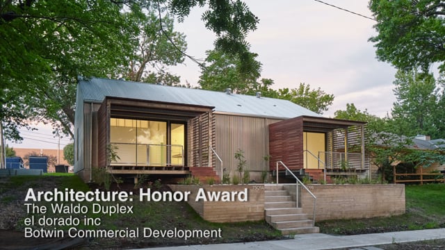 AIA Honor Award - Waldo Duplex - Design + Make Studio, el dorado inc