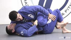 Half Guard Pass to Mount and Ezekiel Choke