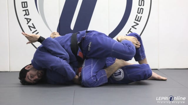 Half Guard Sweep to Knee Cut Pass