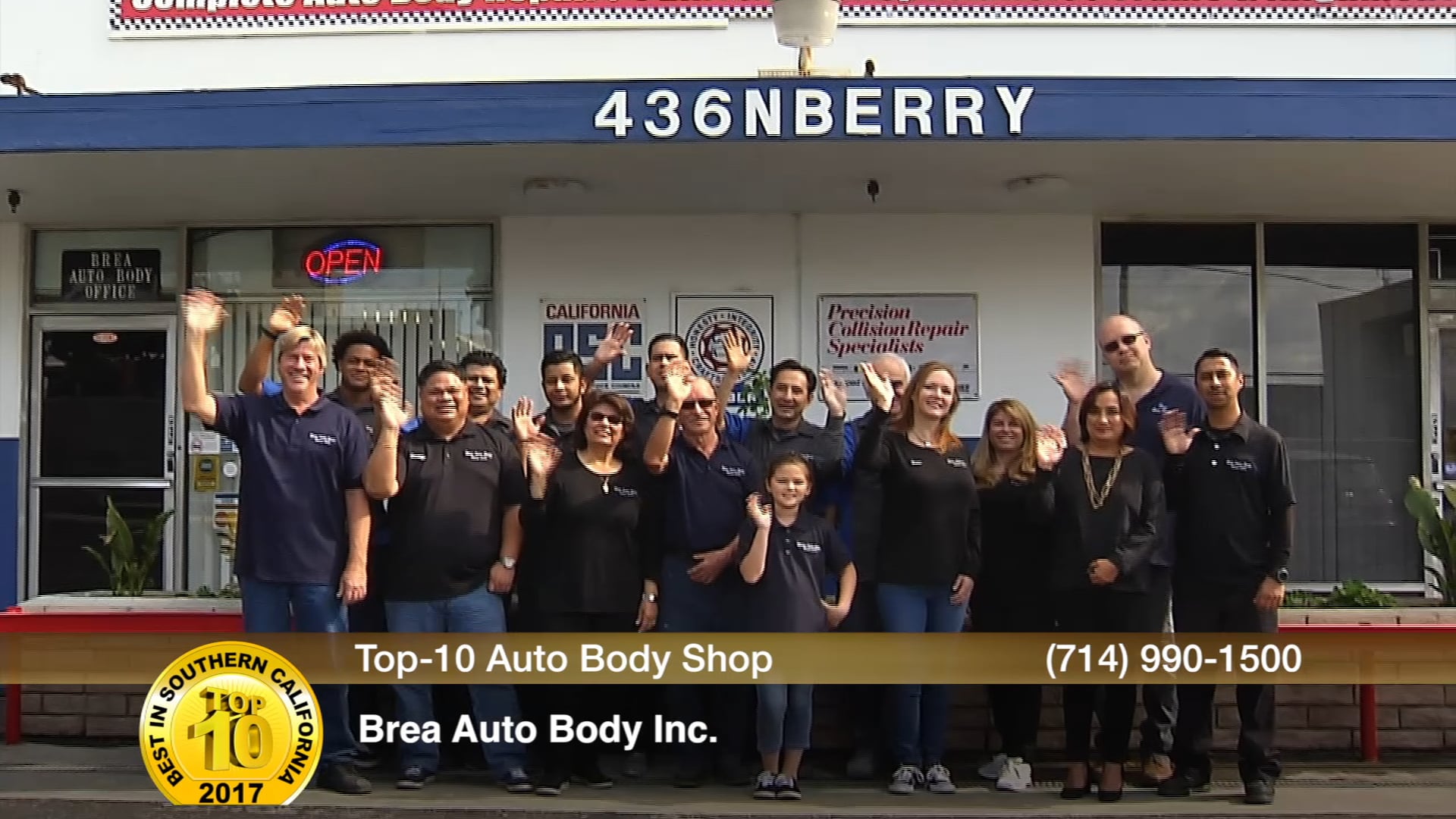 2017 Brea Auto Body on Vimeo