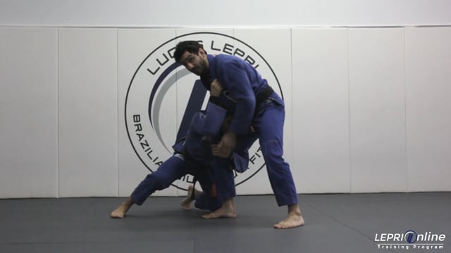 Single Leg Takedown Counterattack to Side Control