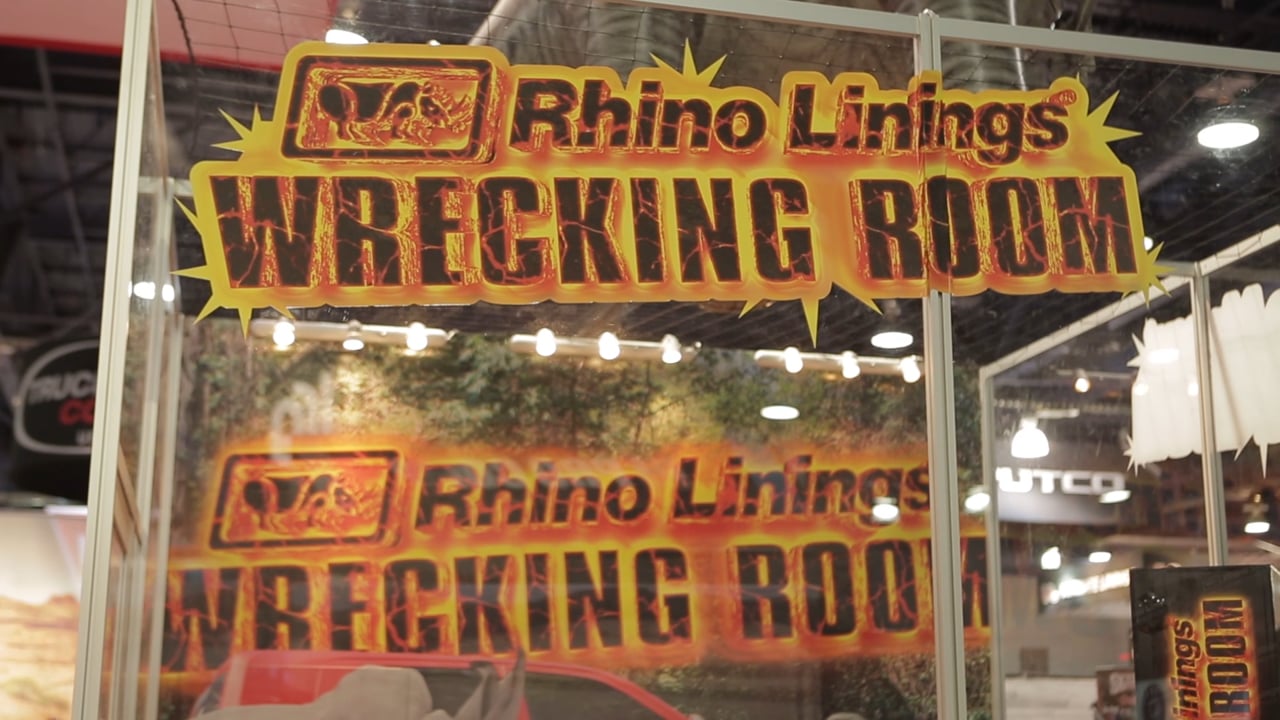 Rhino Linings - SEMA Wrecking Room 2017