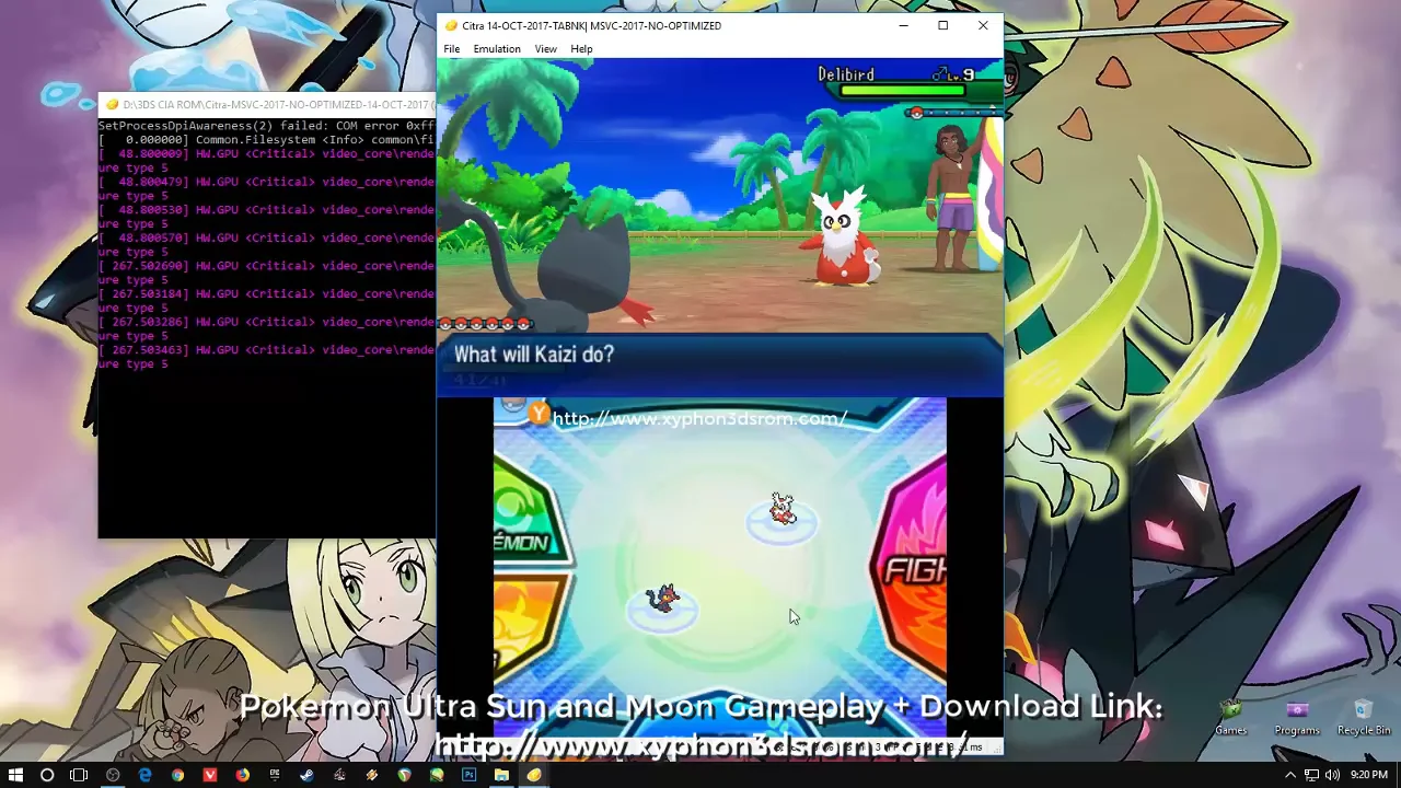 How to play Pokemon Ultra Sun & Ultra Moon on PC Citra Emulator 100% Real  with link on Vimeo