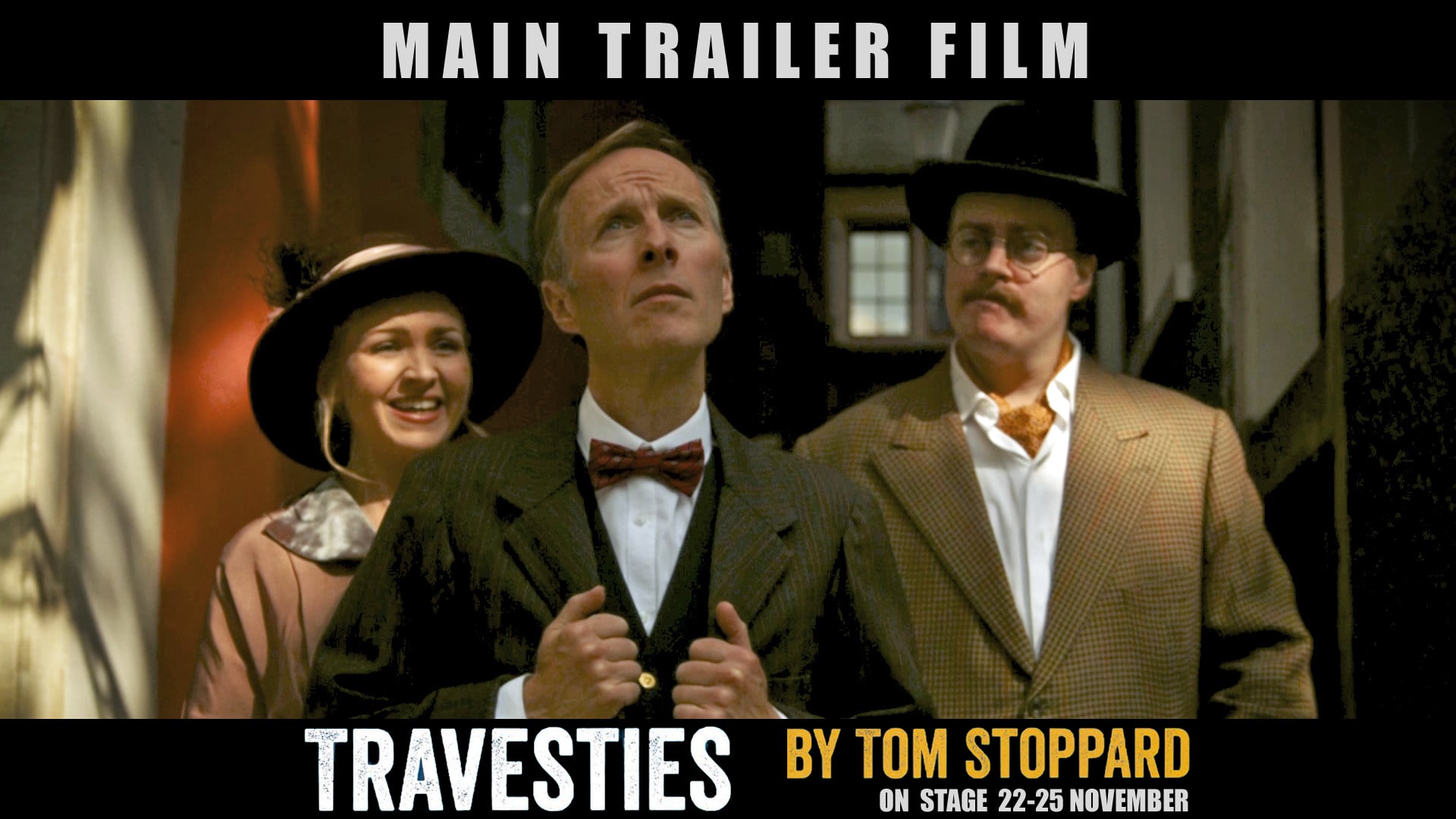 'TRAVESTIES' MAIN TRAILER (by Tom Stoppard)