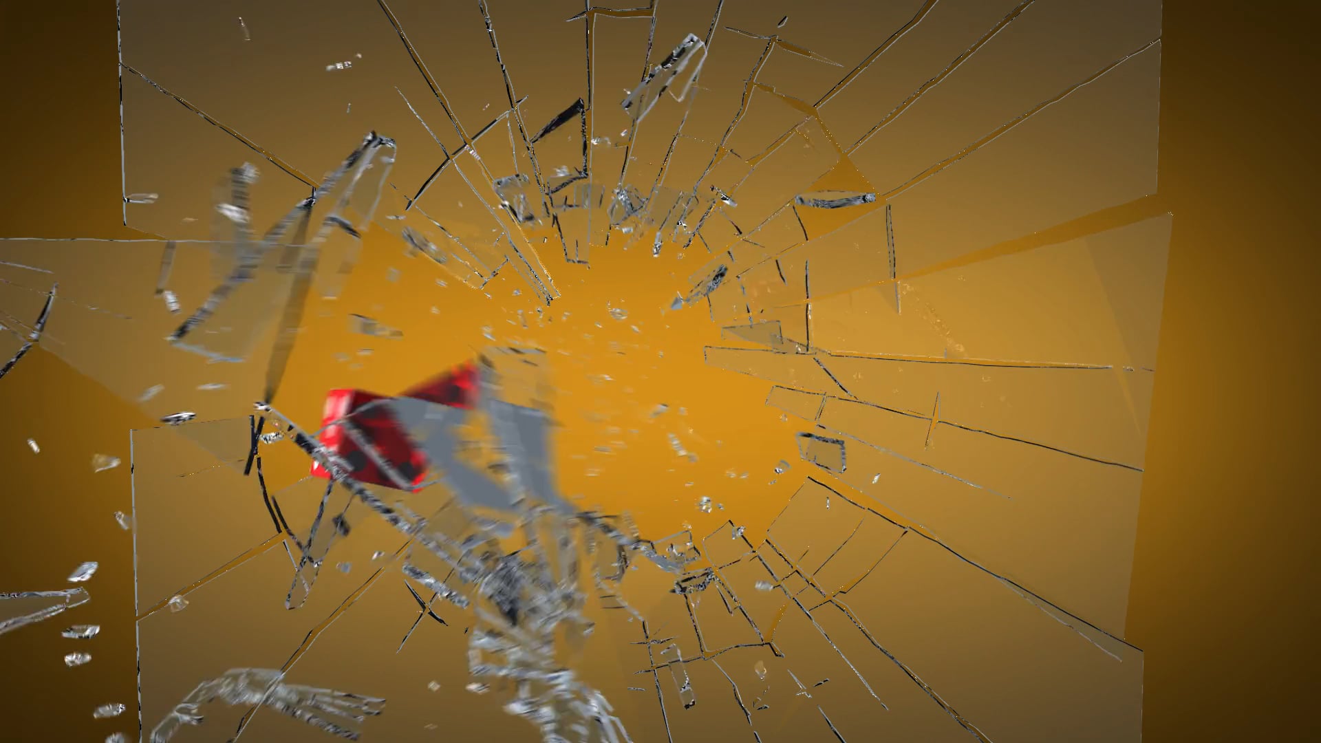 C4D GLASS SHATTER TEST