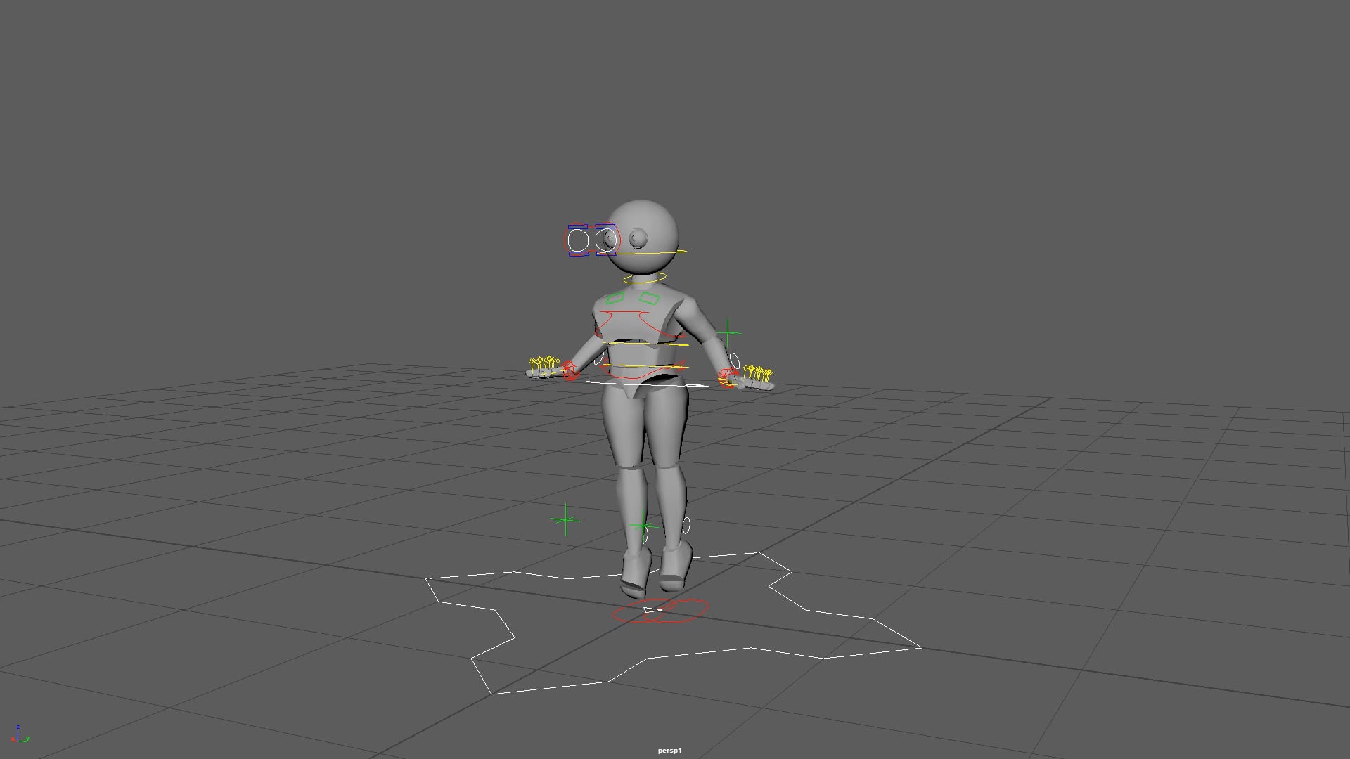 Nymph Chibi Rig demo (high quality)