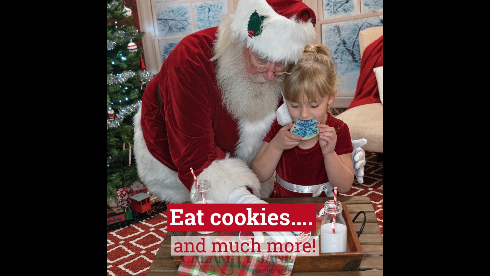 Kids love Santa!