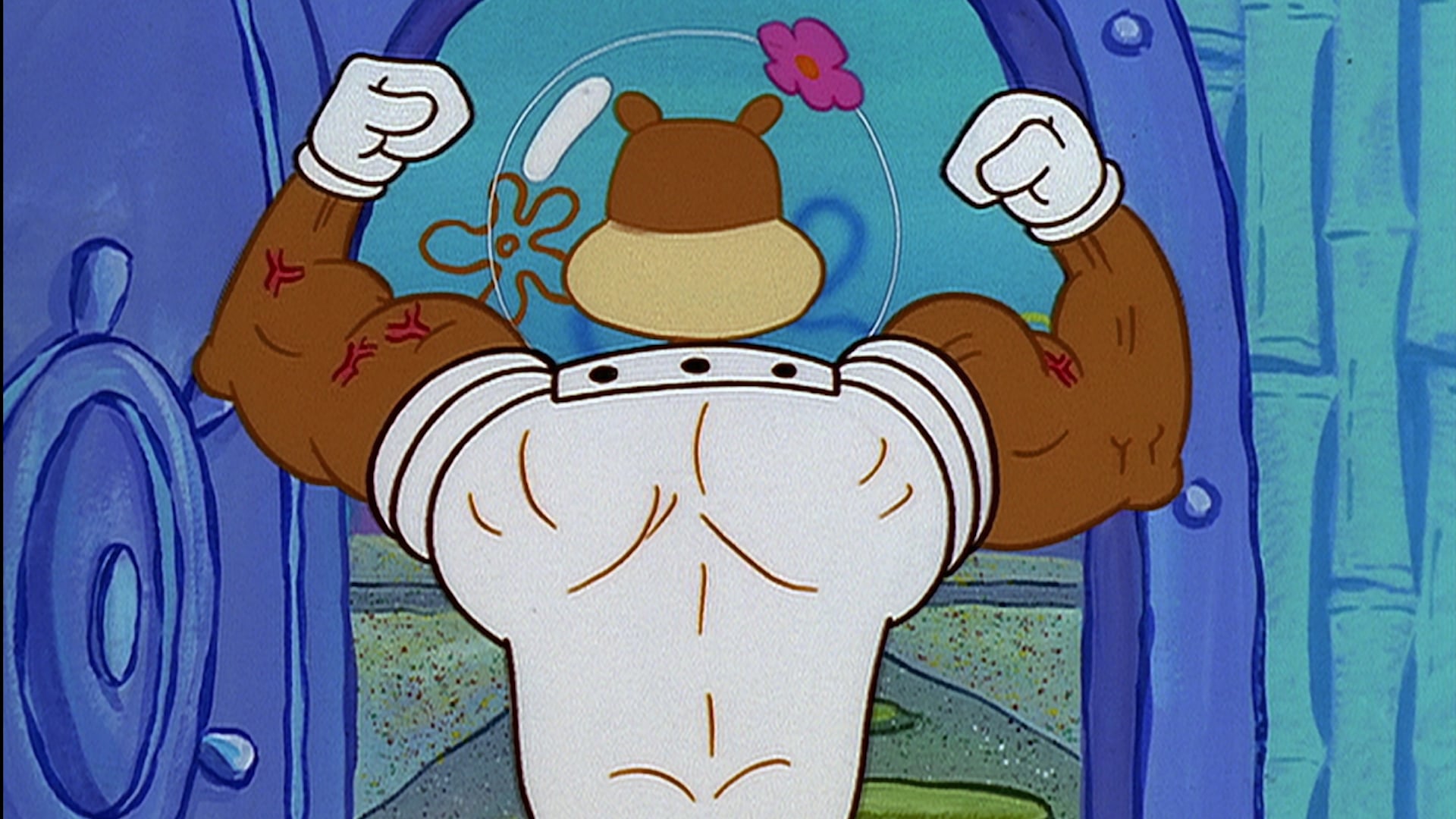 Sandy Kickin' Butt Cheeks