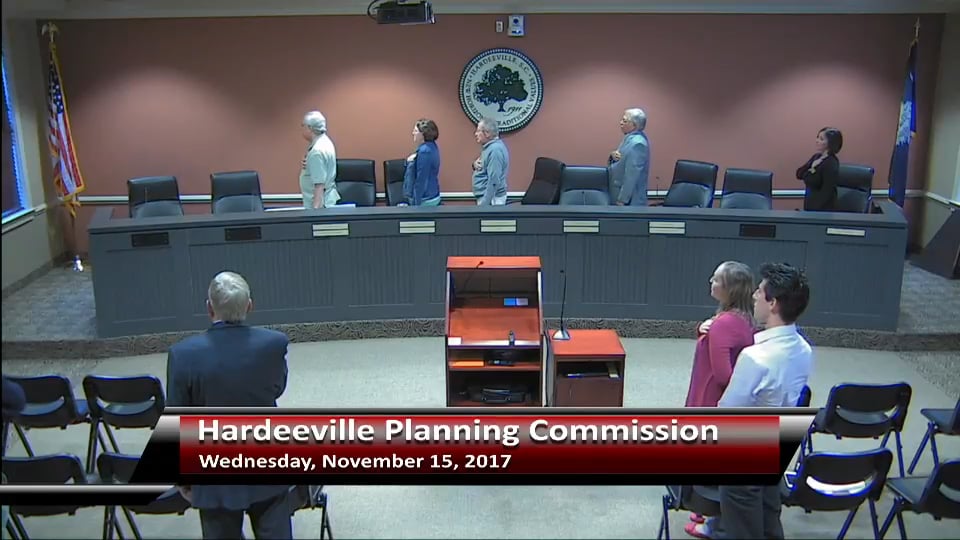 Hardeeville Planning Commission November 15, 2017 on Vimeo