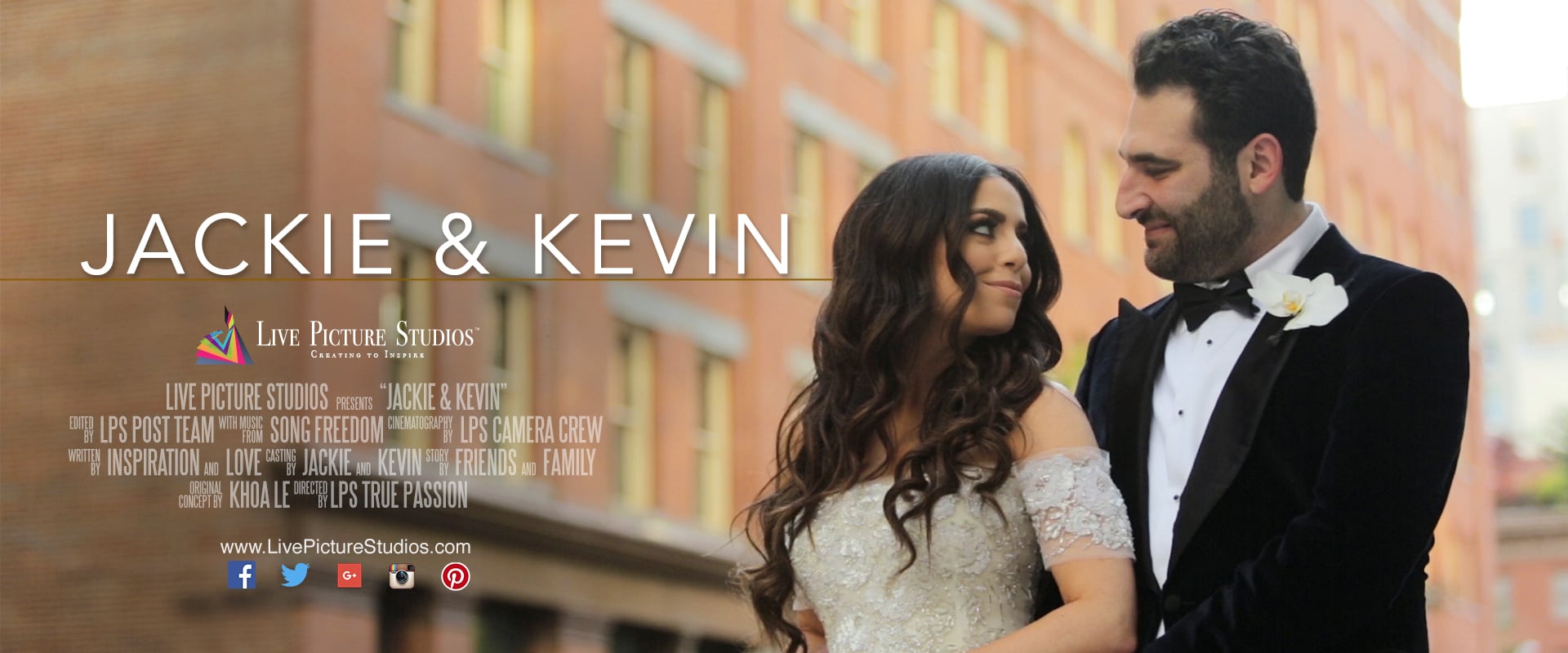 Jackie and Kevin Wedding Highlight at Tribeca Rooftop, NY