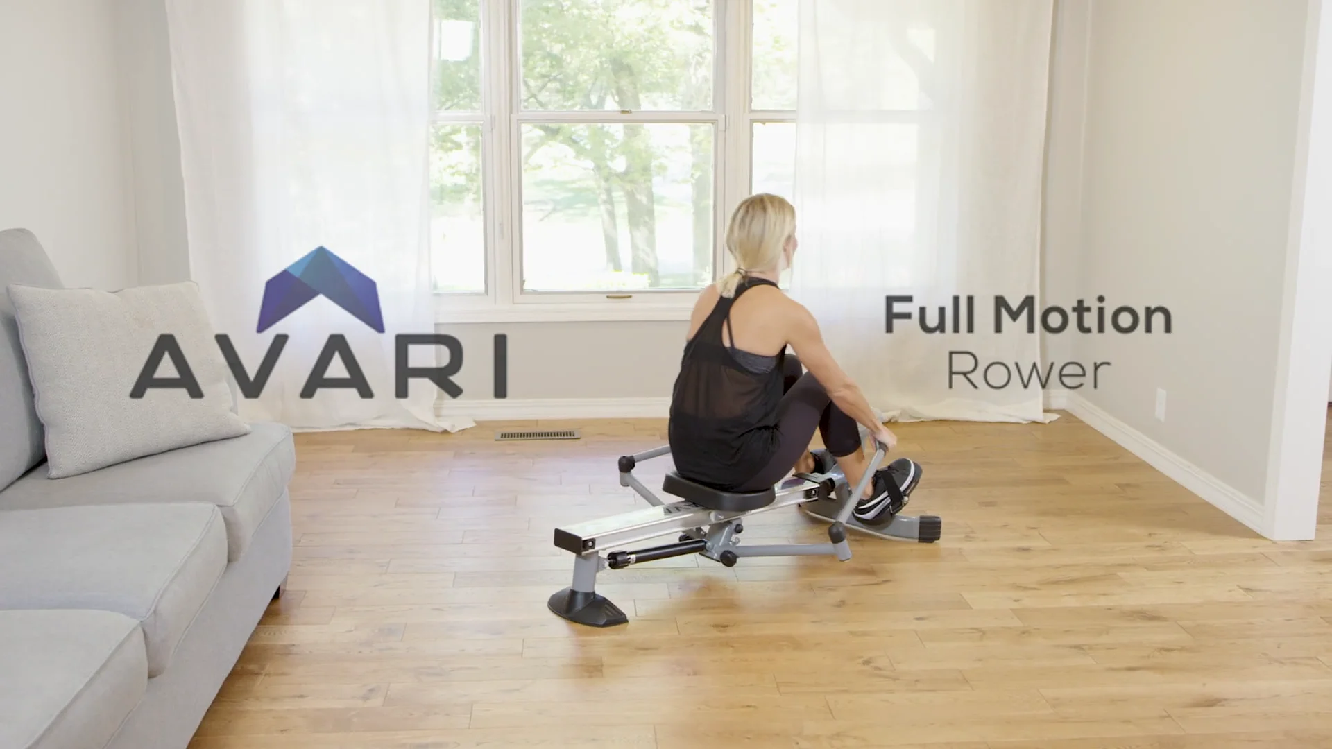 Avari R700 Programmable Rower by Stamina Products A350-700 on Vimeo