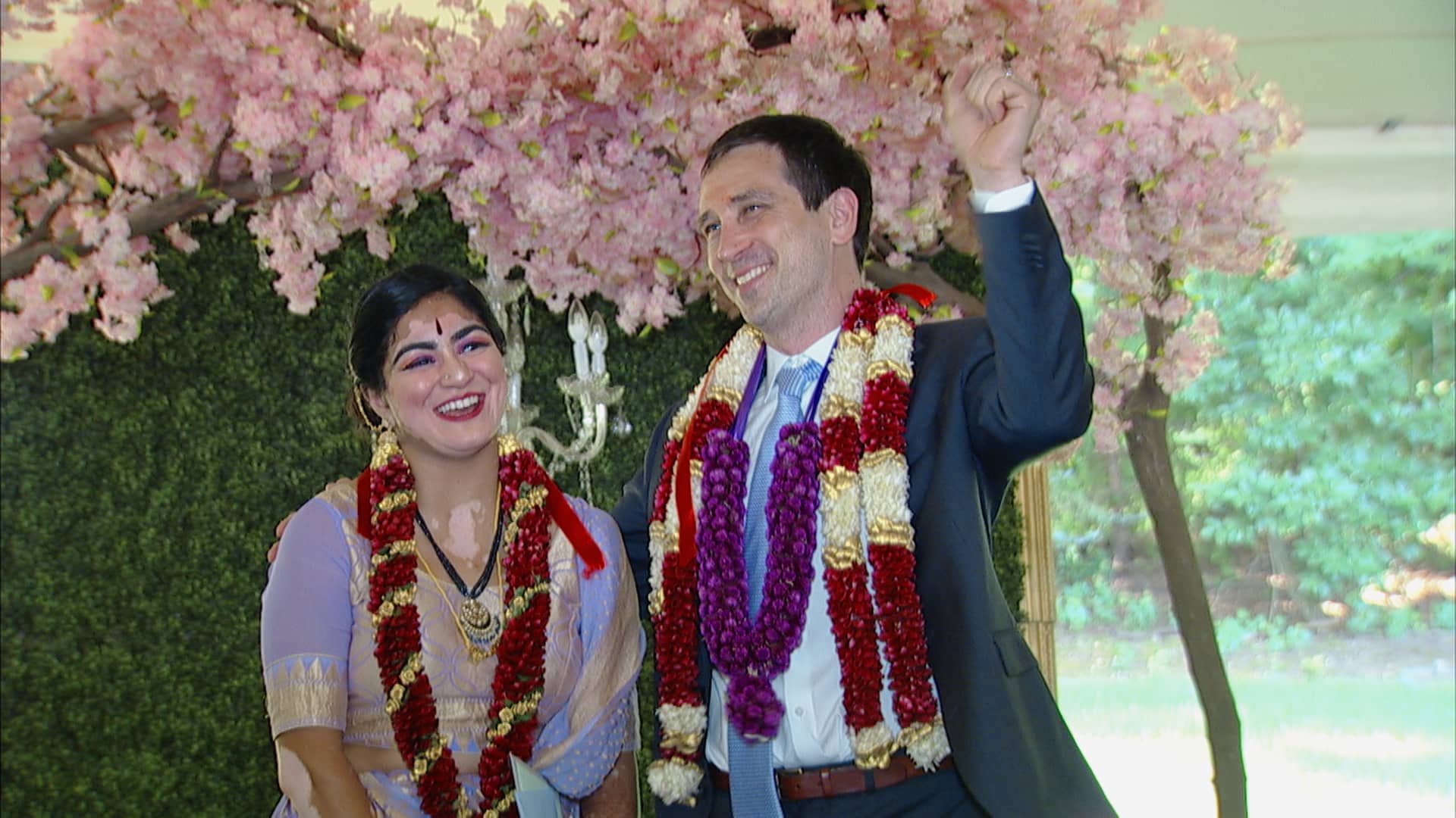 Dhanya & Samuel wedding at Hindu Samaj Temple of Mahwah - Twin Production Wedding Photo video