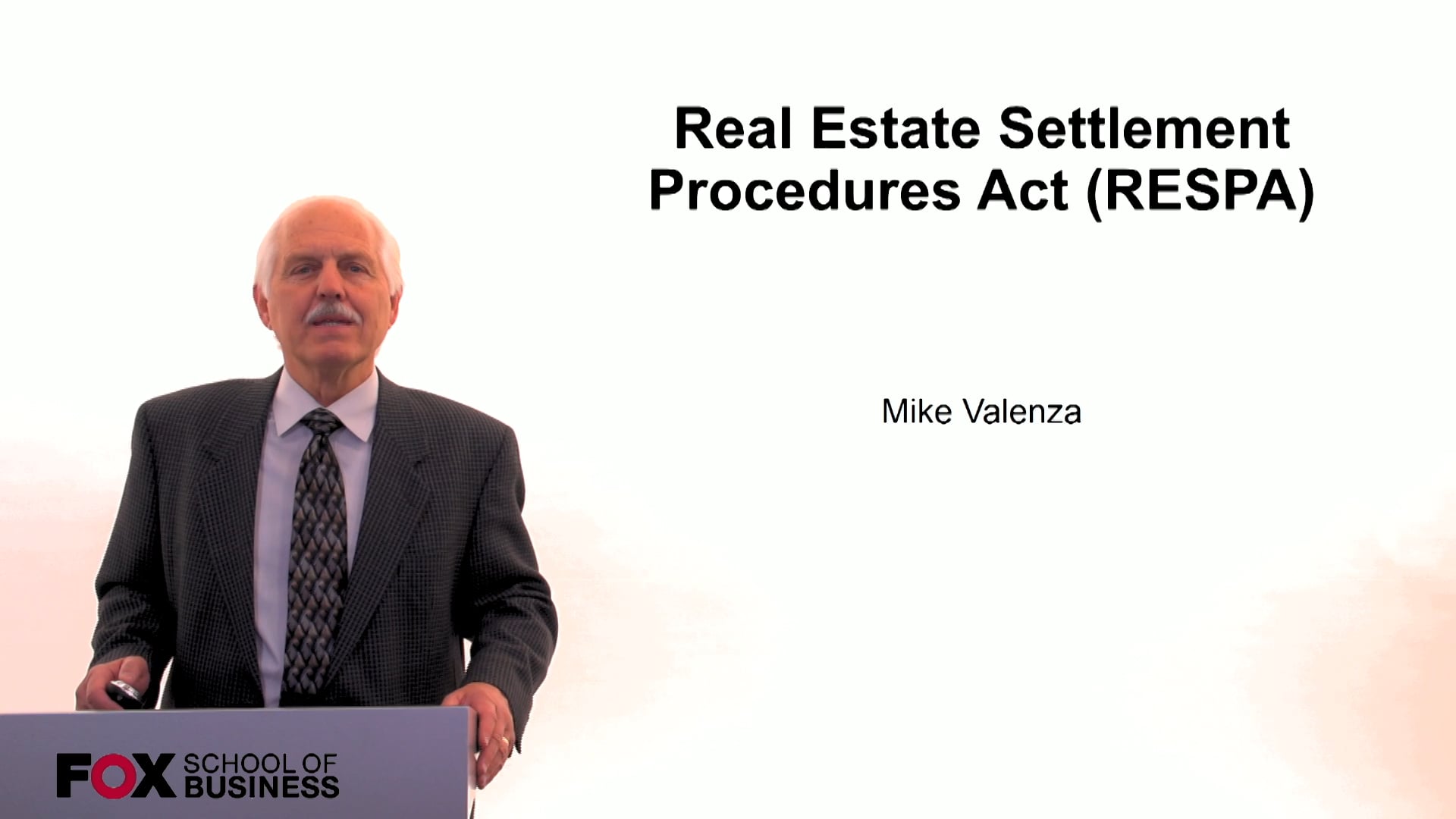 Real Estate Settlement Procedures Act (RESPA)