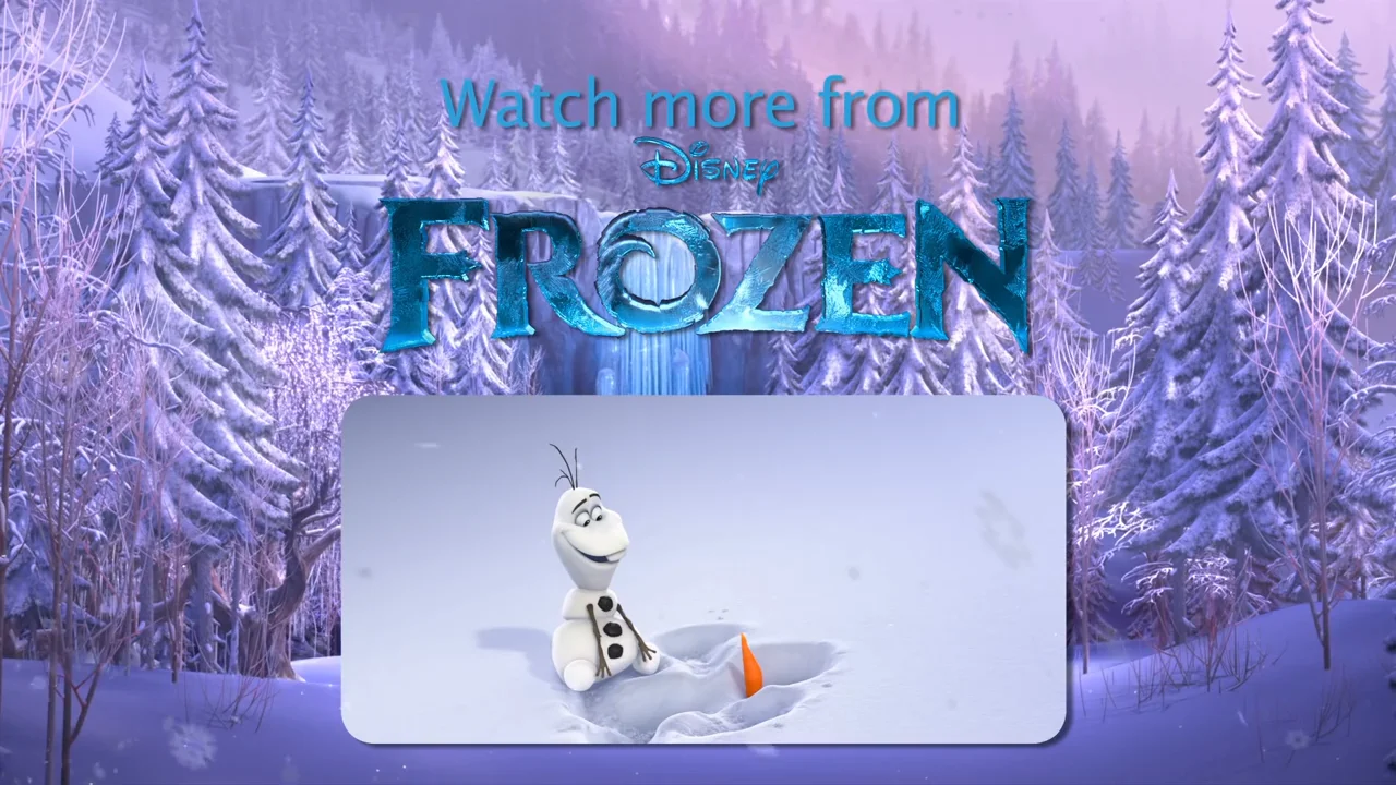 FROZEN Let It Go Sing along Official Disney HD